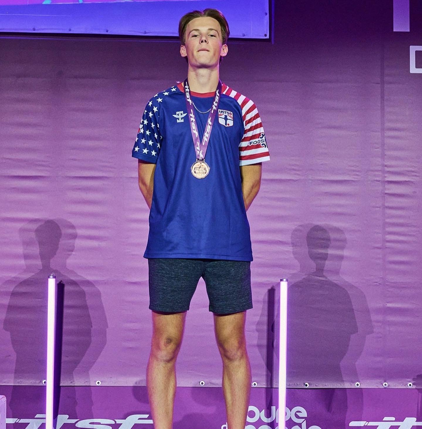 Evan MacGregor ITSF Foosball World Championship Gold Medal — USA National Team